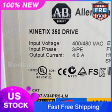 2097-V34PR5-LM /A Kinetix 350 Servo Driver Factory Sealed AB US Free Tax