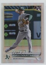 2022 Topps Update Rainbow Foil Adrian Martinez #US77 0ne6