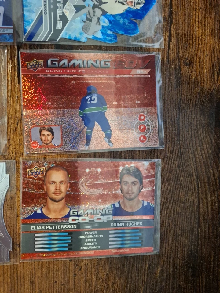 Vancouver Canucks Lot Of 8 Cards As Pictured **Combine Ship ** - Image 3 of 4
