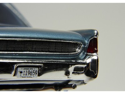 1962 LINCOLN CONTINENTAL OXFORD GRAY 1/43 MODEL BY GOLDVARG