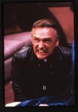 Blue Velvet Dennis Hopper bareing teeth Original 35mm Transparency Stamped 1986