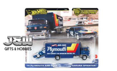 Acka エーシーケーエー アメスリフリンジトップス　sheller hyeon Hot Wheels Sakura Sprinter with Plymouth AAR Cuda 70 FLF56-957 A 1