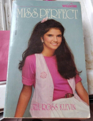 Vintage 1980's Wildfire Romance MISS PERFECT Jill Ross Klevin Paperback B71