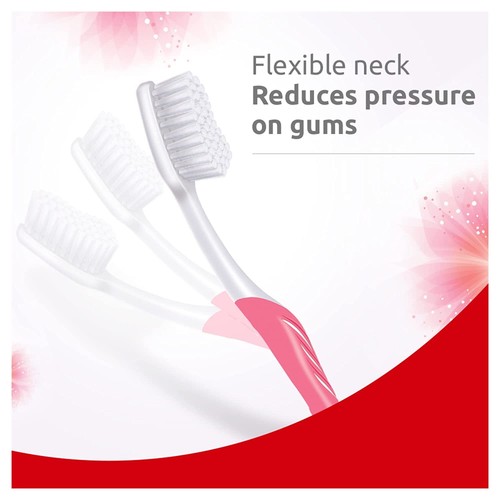 Colgate Sensitive Ultra Soft Bristles Tooth Brush Flexible Neck Pack Of 12 - Picture 2 of 3