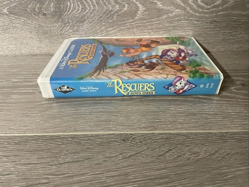 “The Rescuers Down Under” VHS Disney Black Diamond - Picture 3 of 6