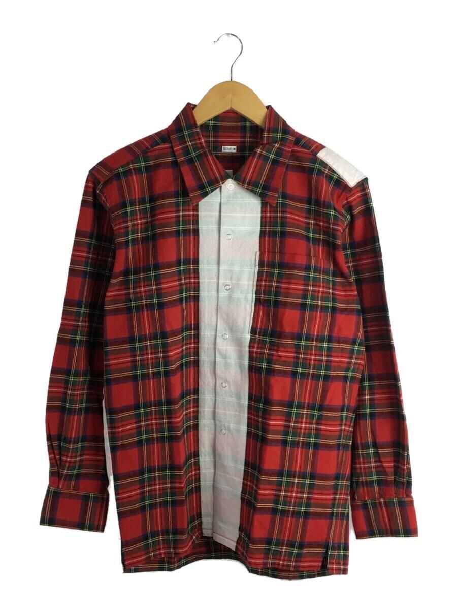 SEQUEL flannel shirt 23aw S cotton red check Used | eBay