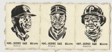 RARE RICHIE DICK ALLEN PHILA. PHILLIES ODDBALL GYPSY OAK STRIP W/ BILL MADLOCK