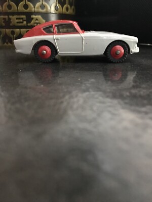 Dinky Toys GB – AC Aceca N°167, Course, 1/43, Métal, Gris Et Rouge, 1960