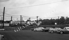 ORIGINAL 1950'S BOSTON ELEVATED RAILWAY BERY TROLLEY NEGATIVE  3296 STREETCAR MA