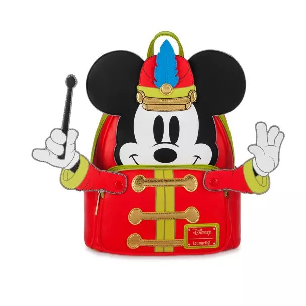 Disney Mickey Mouse Band Leader Loungefly Mini Backpack 100 Year Celebration NWT Disney Loungefly Mickey Mouse Bandleader Mini Backpack 100  main image 4