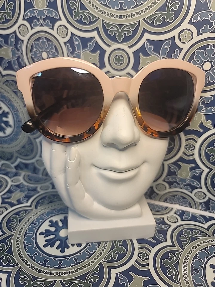 Очки солнцезащитные Jessica Simpson J5478 розовые черепаховые с бровями увеличенного размера дизайнерские  - Изображение 2 из 4