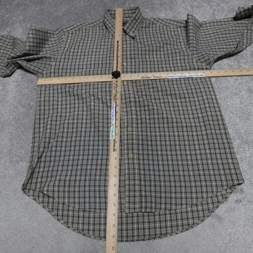 Camisas Police Jeans para hombre 2XL multicolor a cuadros con logotipo bordado con botones Foto 4 de 4