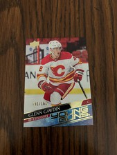 2020-21 UPPER DECK EXTENDED SERIES - YOUNG GUNS EXCLUSIVES  GLENN GAWDIN 091/100