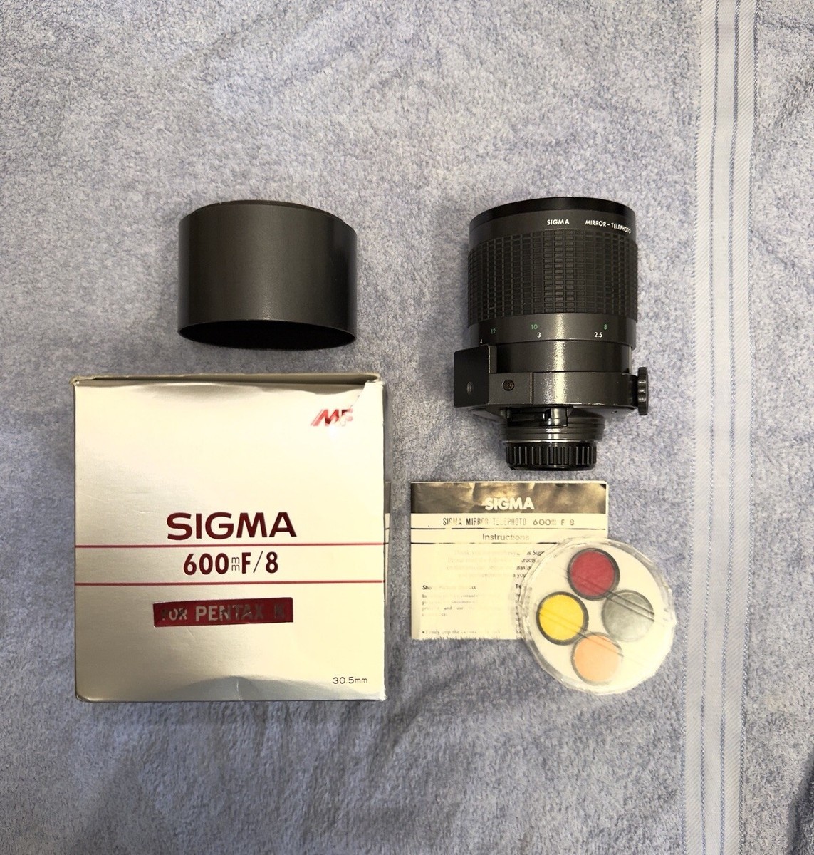 SIGMA Mirror Telephoto MC 600mm F/8 Lens made for Pentax K PK