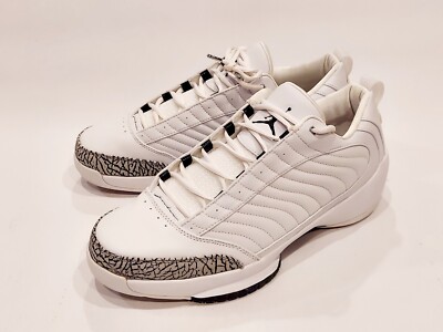 Air Jordan 19 OG Low White Cement 2004 Size 14 DS NEW XIX | eBay