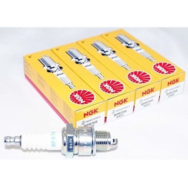 4 PACK NGK 6422 Spark Plug BPR7HS