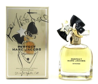 Perfect Intense by Marc Jacobs Eau De Parfum Spray for Women 1.6oz New Sealed