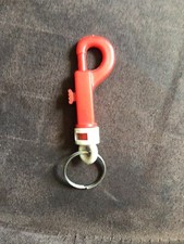 Snap-Klip Brand Red Keychain
