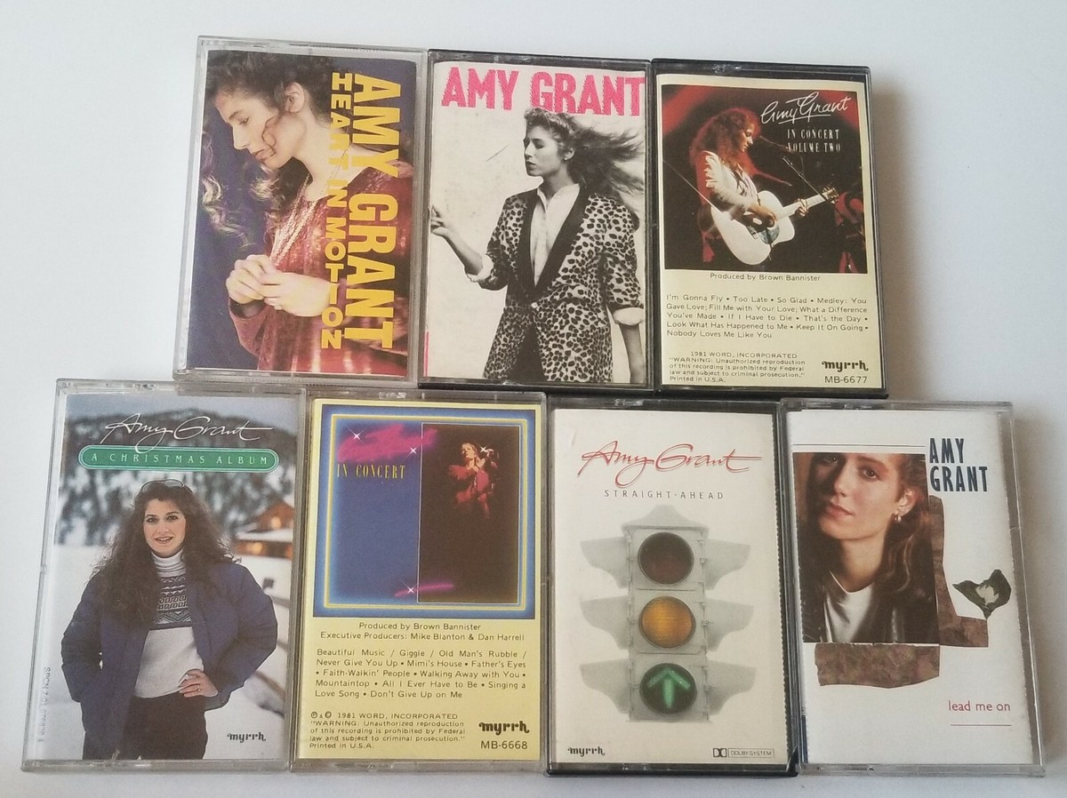 Amy Grant Cassette Tape Lot of 7 Titles (SEE DESCRIPTION FOR 