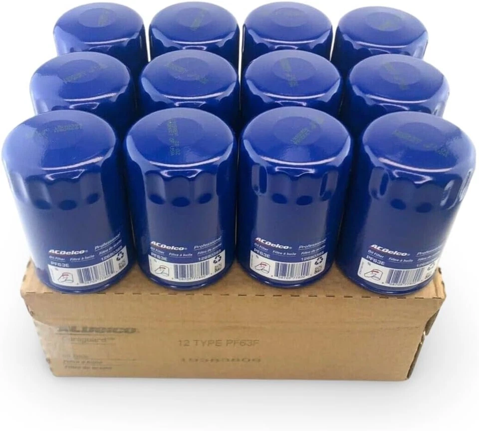 Filtro de aceite de motor AC Delco Pro PF63 PF63F A GRANEL 12 POR CAJA OEM Foto 3 de 3