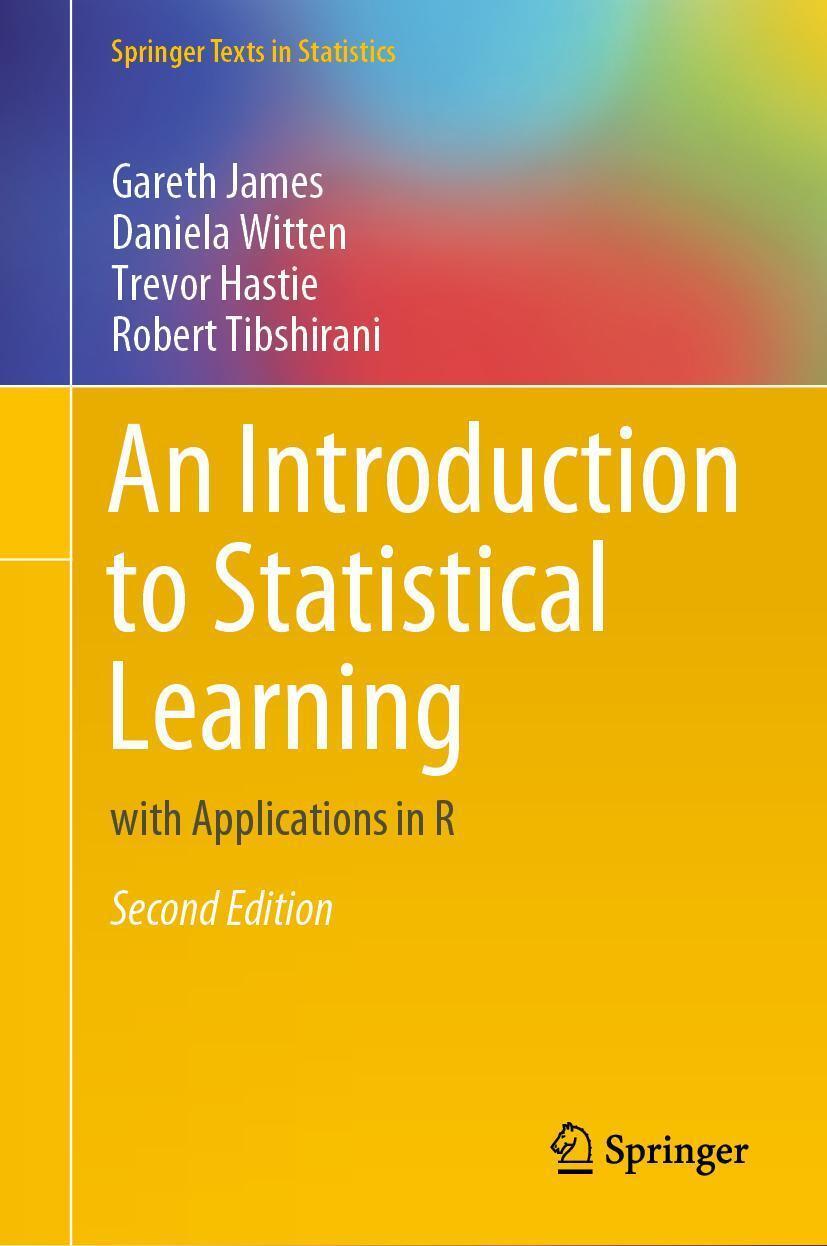 Thumbnail - Gareth James An Introduction To Statistical Learning