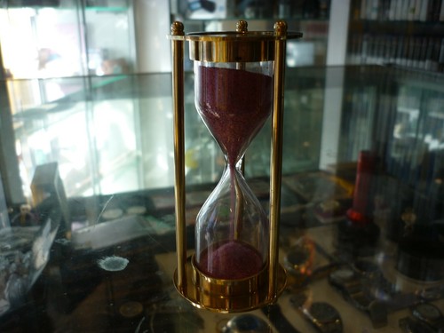 RÉPLICA VINTAGE NÁUTICA PEQUEÑO LATÓN ARENA TEMPORIZADOR RELOJ DE ARENA MARÍTIMO / ¡EN STOCK! - Imagen 5 de 10