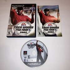 Tiger Woods PGA Tour 2002 Sony PlayStation 2 Complete w/ Disk, Case, Manual Used