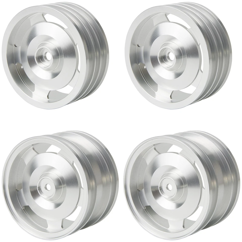 RC Car Aluminum Wheels Hub Rims for Tamiya DT-02 DT-03 Chassis Buggy Car Upgrade - Image 2 of 4