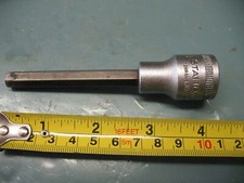 STAHLWILLE  HEX  SOCKET  8 mm  No.2054  CHROME  ALLOY  VINTAGE ORIGINAL GERMANY