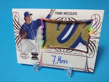 Frank Mozzicato Auto Patch Kansas City Royals 2021 Leaf Trinity Free Shipping 