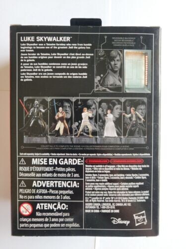 Star Wars The Black Titanium Series Luke Skywalker #03 NIB Hasbro 40th Ann - Picture 3 of 3