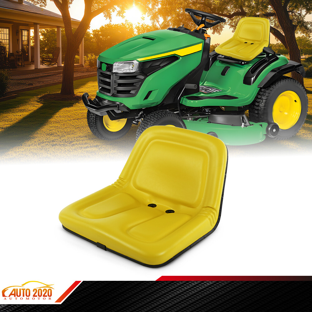 Yellow Seat for John Deere Lawn Mower & Garden Tractor Models 318 322 330 332 400 420