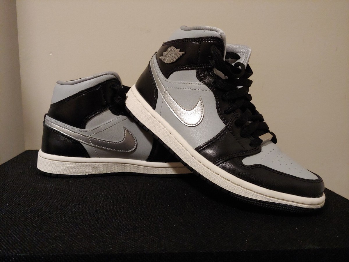 Size 7 - Air Jordan 1 SE Mid Satin Smoke Grey 2023 | eBay