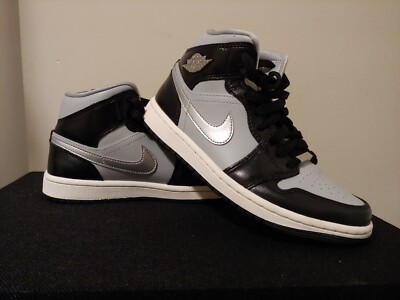 靴 Air Jordan 1 \"Black and Smoke Grey\" 29cm AIR JORDAN 1 MID (GS) 