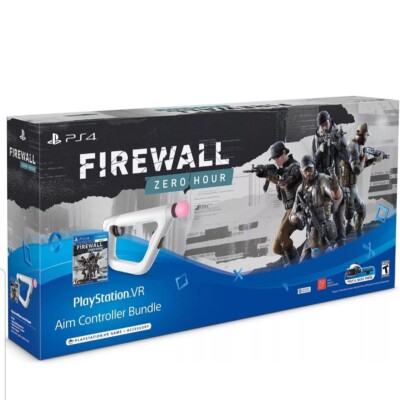 NEW FIREWALL ZERO HOUR  + PS VR AIM CONTROLLER BUNDLE PSVR + PS4 OR PS5    