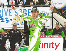 AUTOGRAPHED 2016 Daniel Suarez 19 Interstate Batteries Team DOVER RACE WIN Vic