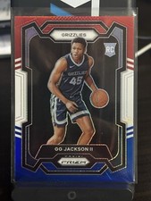 2023-24 Panini Prizm GG Jackson II Rookie Red White and Blue Prizm