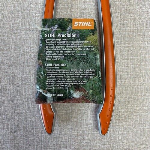 STIHL 7010 881 3608 Precision Lightweight Shear Hedge 7" Blade Length OEM - Picture 4 of 8