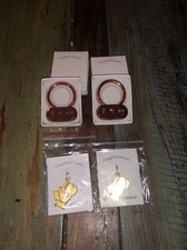 Weight Watchers 4 pc Key Chain Rose Gold 10lb 16 week clapping hands charm lot