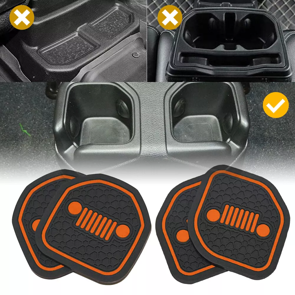 2020 jeep wrangler 2024 cup holder coasters