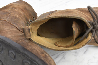 TAFT 9520 The Dragon Boot Cap Toe Lace Up Combat Brown Leather Boots Mens Sz 12 Taft 9520 the dragon - Gem main image 2