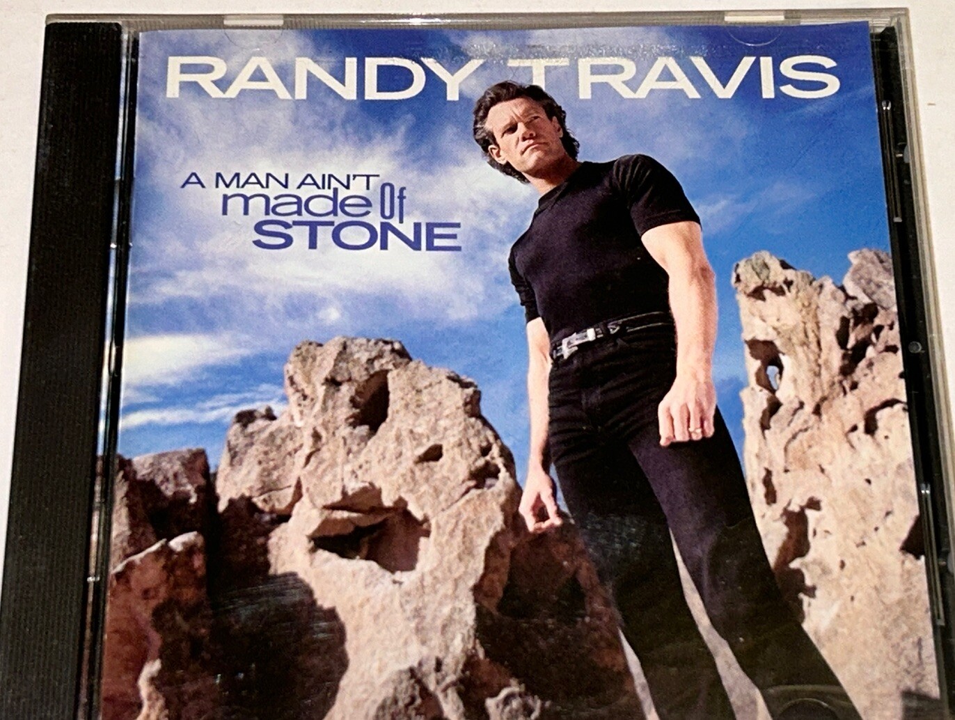 Randy Travis A Man Ain’t Made Of Stone Country Music Album Cd 4T171