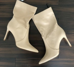 bottes beige zara