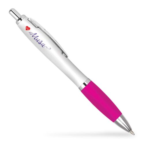 MUSA - Pink Ballpoint Pen Calligraphy Love Heart  #207384 - 第 1/6 張圖片