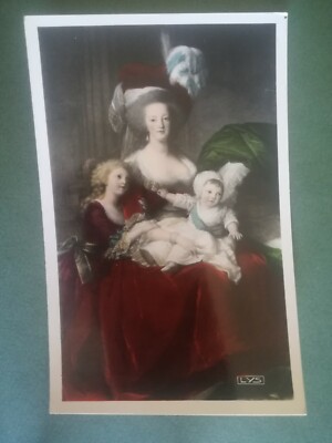CPA - Versaille Reine Marie Antoinette et ses enfants Ed Art Lys