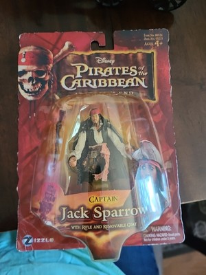 Pirates of The Caribbean At Worlds End Captain Jack Sparrow Action Figure 2007 