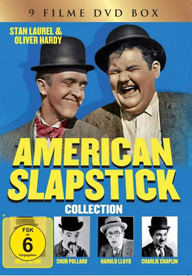 DVD Sammlung American Slapstick Collection Charlie Chaplin, Laurel & Hardy