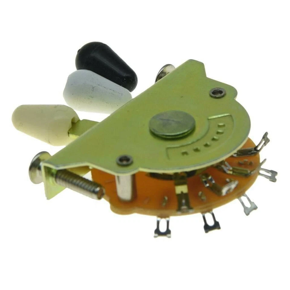 *NUEVO INTERRUPTOR SELECTOR DE POSICIÓN DE 5 vías para Fender Stratocaster Strat estilo CRL Foto 2 de 3