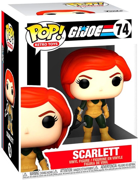 Funko Pop! Retro Toys: G.I. Joe - Scarlett #74 Vinyl Figure-image