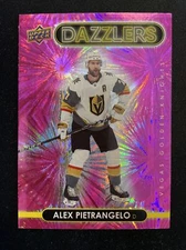 21-22 UD Series 1 Hockey Pink SSP Dazzlers DZ-46 Alex Pietrangelo